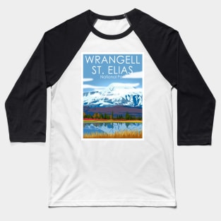 Wrangell St. Elias Baseball T-Shirt